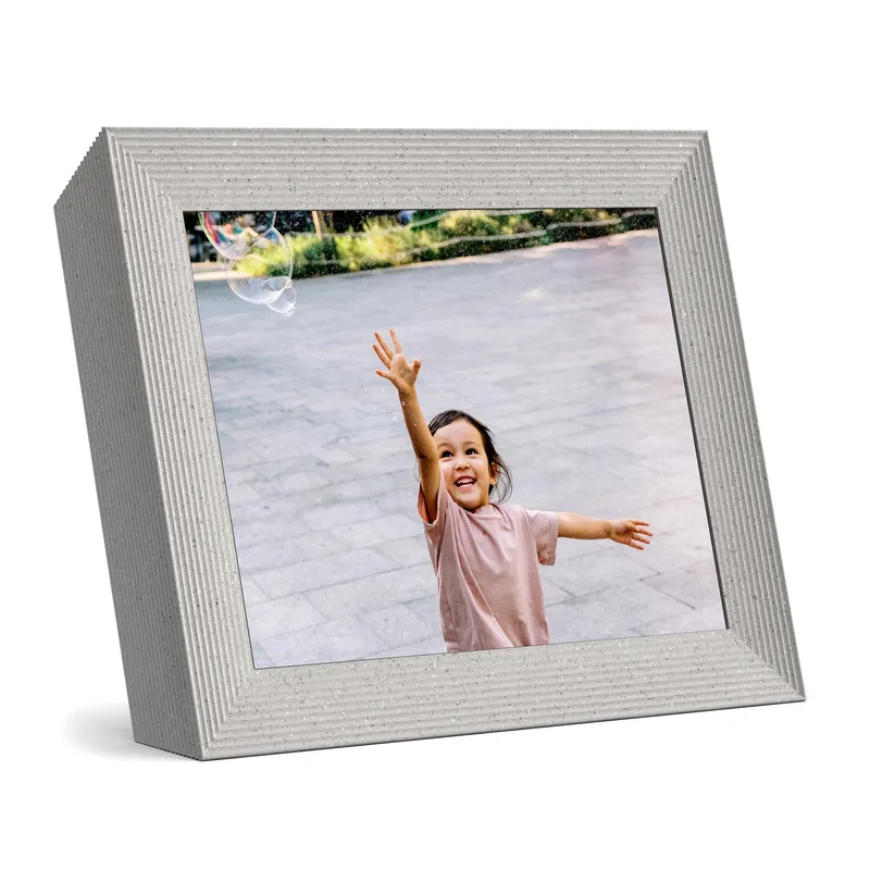 Aura Mason Luxe 2K Smart Digital Picture Frame 9.7" – Sandstone
