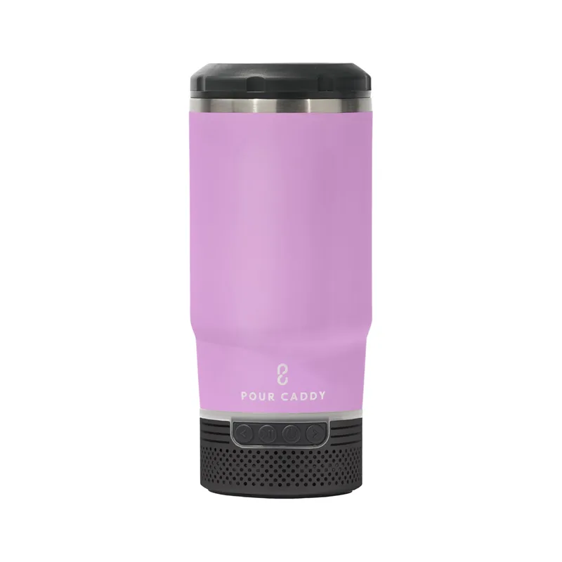 Pour Caddy® Chill & Brew 14 oz Insulated Tumbler with Bluetooth Speaker view 4