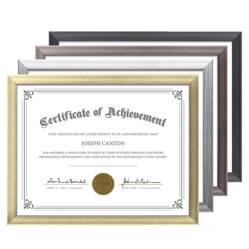 Calais Certificate Frame