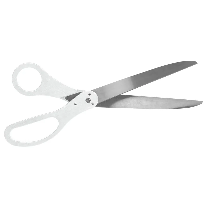 30" Large Scissors - Silver Blades - Direct Print view 2