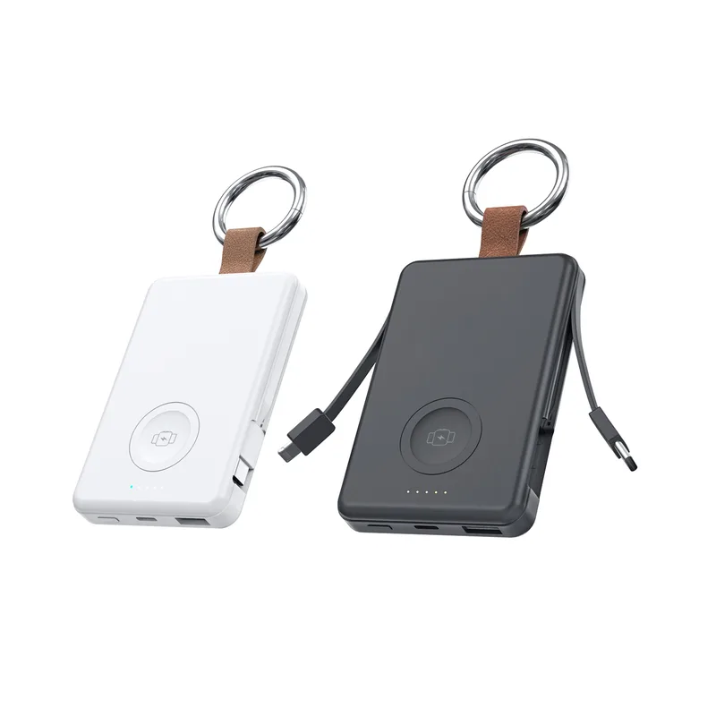 Velanova 5,000 mAh Power Bank with Apple & Samsung Watch Charging view 2