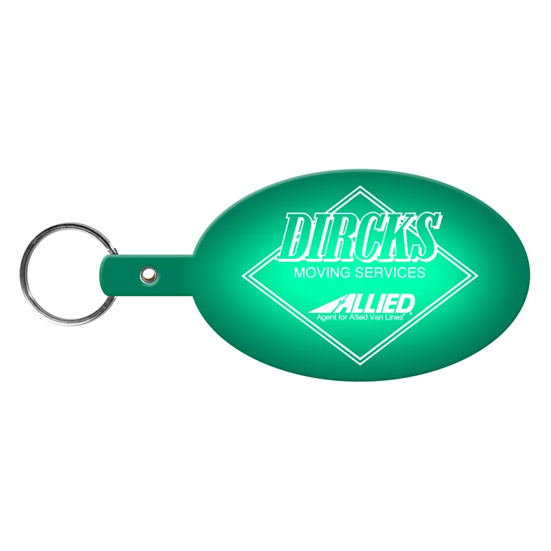 Large Oval Flexible Key Tag view 6