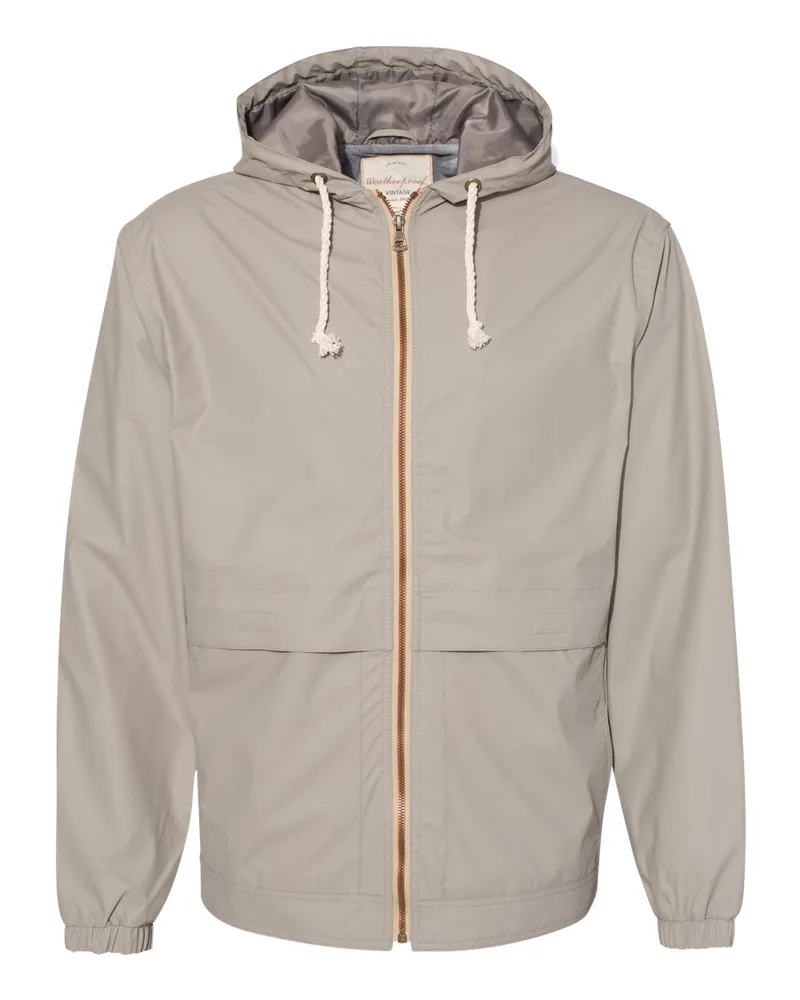 Weatherproof® Unisex Vintage Hooded Rain Jacket