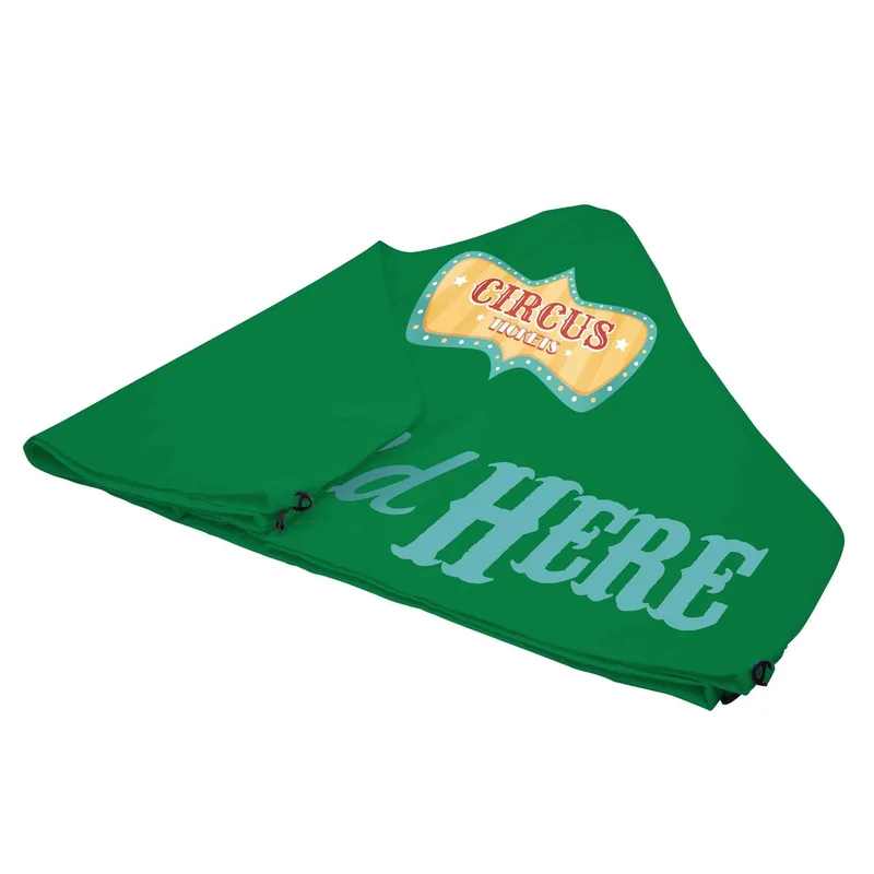 5' Tent Canopy (Full-Color Imprint, 2 Locations) view 2