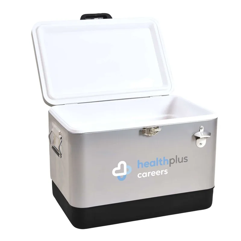 Sasquatch 54QT Cooler, Front & Top Imprint view 5