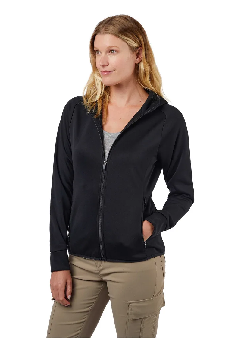 Ladies' Hooded Flash Performance Knit Jacket view 4