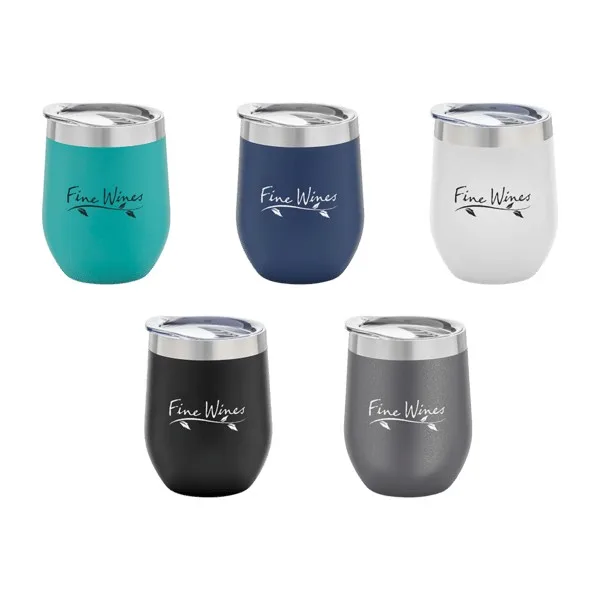 12 oz. Napa Stemless Wine Tumbler view 2