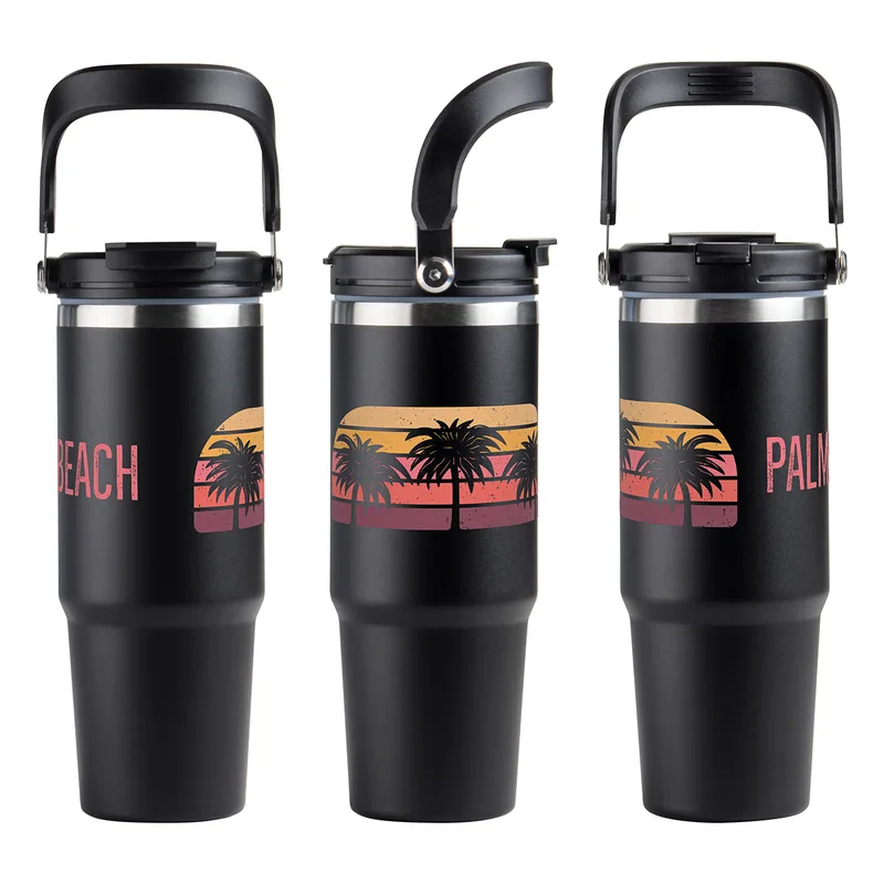 SENSO® Venture DuoFlow 30 oz Vacuum Insulated Stainless Steel Travel Tumbl view 3