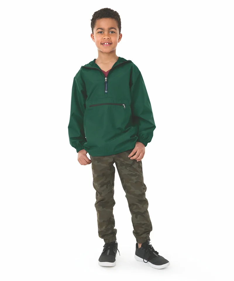 Youth Pack-N-Go Pullover Jacket view 2