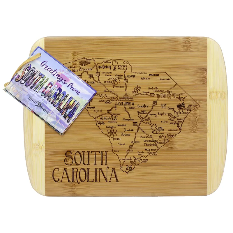 A Slice of Life South Carolina Serving & Cutting Board view 2