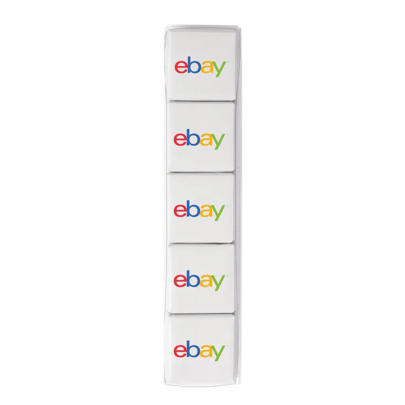 Ten Piece Chocolate Foiled Square Acetate- Full Color view 6