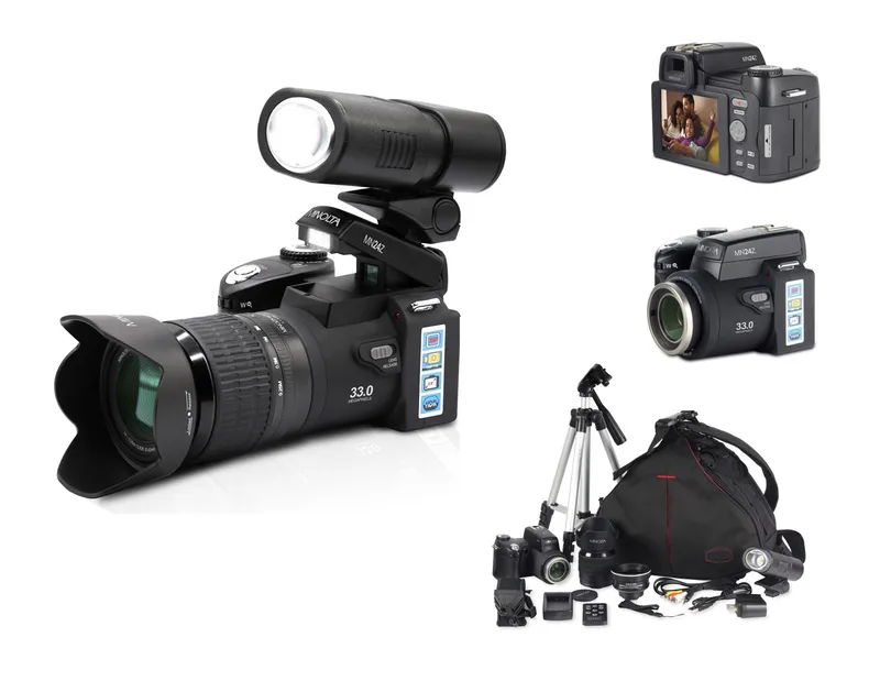 Minolta 33Mp 1080P Fhd Digital Camera W/16-24X Lens