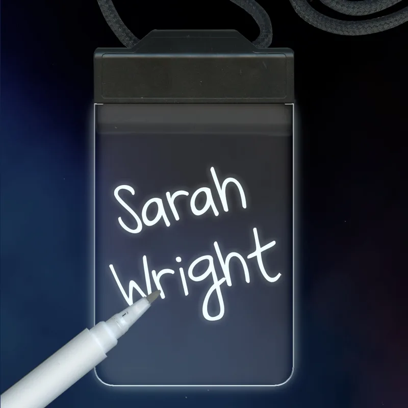 Basic Lighted Badge™ - Blank view 3