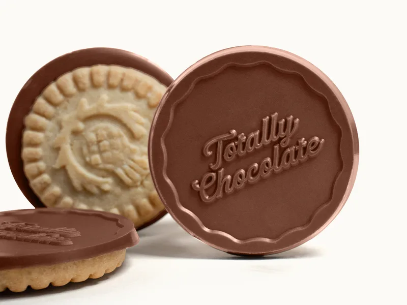 Ultimate 24-Piece Chocolate Shortbread Cookie Gift Set with Classic Custom Packaging view 5