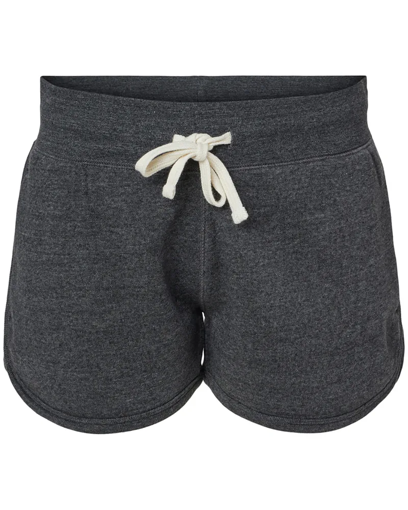J AMERICA Ladies' Triblend Fleece Short view 3