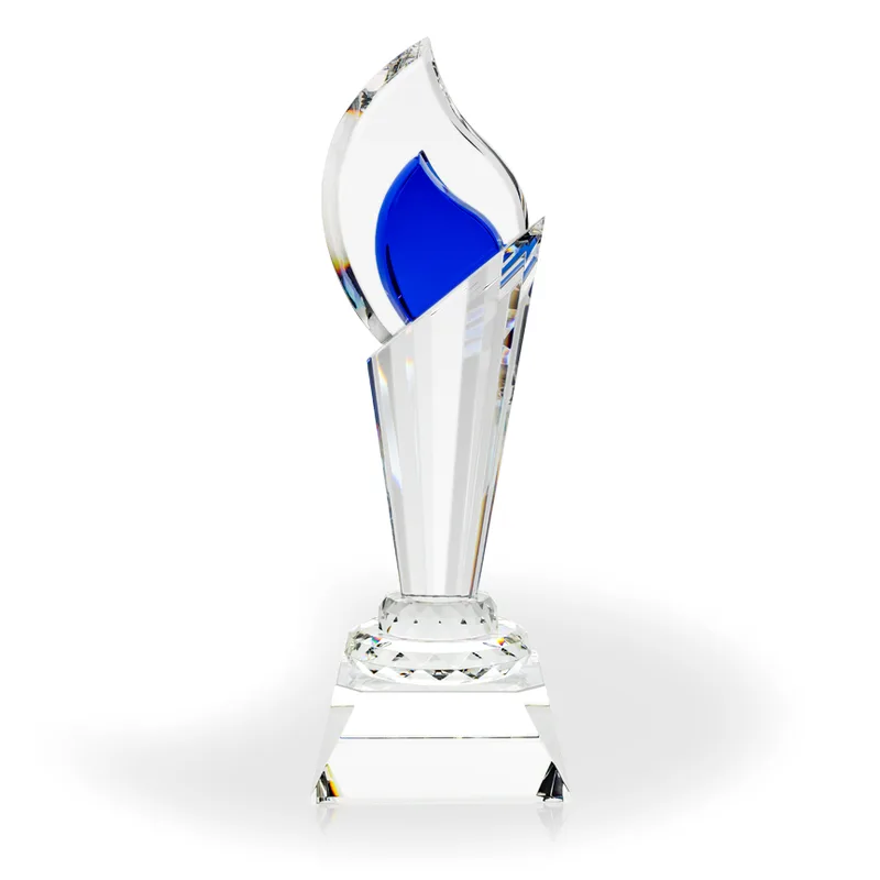 Demeter Blue Crystal Torch Award view 2