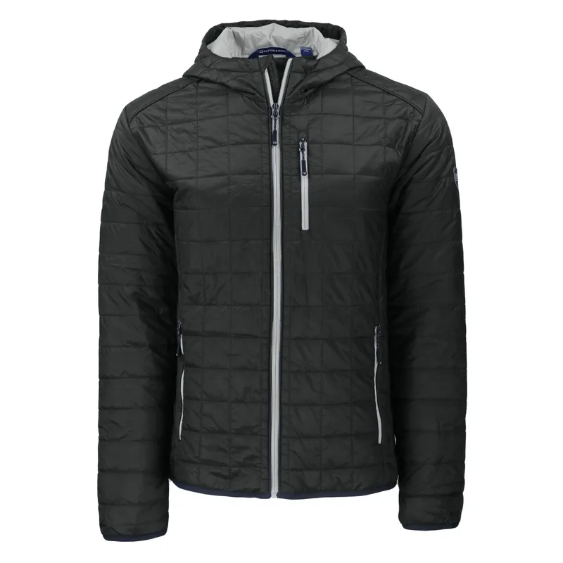 Cutter & Buck Rainier Primaloft Eco Mens Full Zip Hooded Jacket view 3