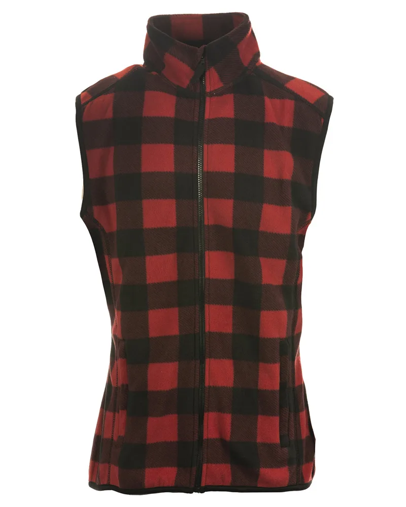 Burnside Men's Polar Fleece Vest view 5
