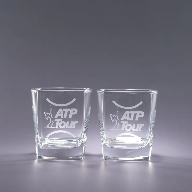 10.5 Oz. Geo On The Rocks Glasses (Set of 4)