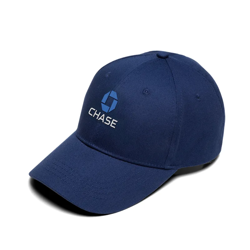 Navy Blue Logo Side View