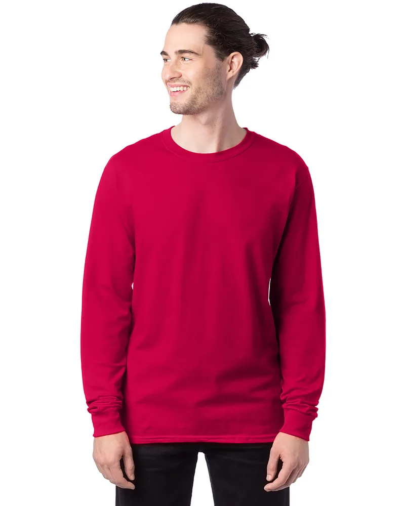 Hanes Printables Men's ComfortSoft® Long-Sleeve T-Shirt view 2