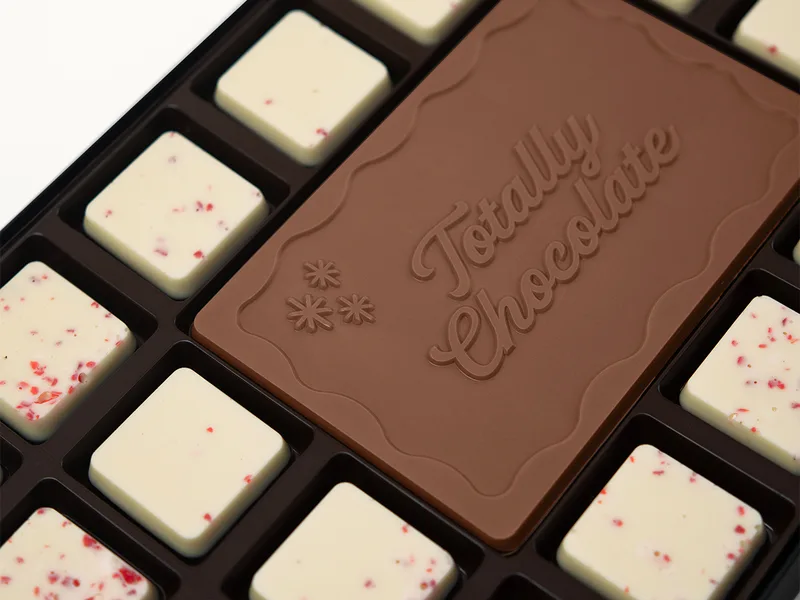 46-Piece Peppermint Bark Ensemble Gift Set with Luxury Custom Packaging view 5