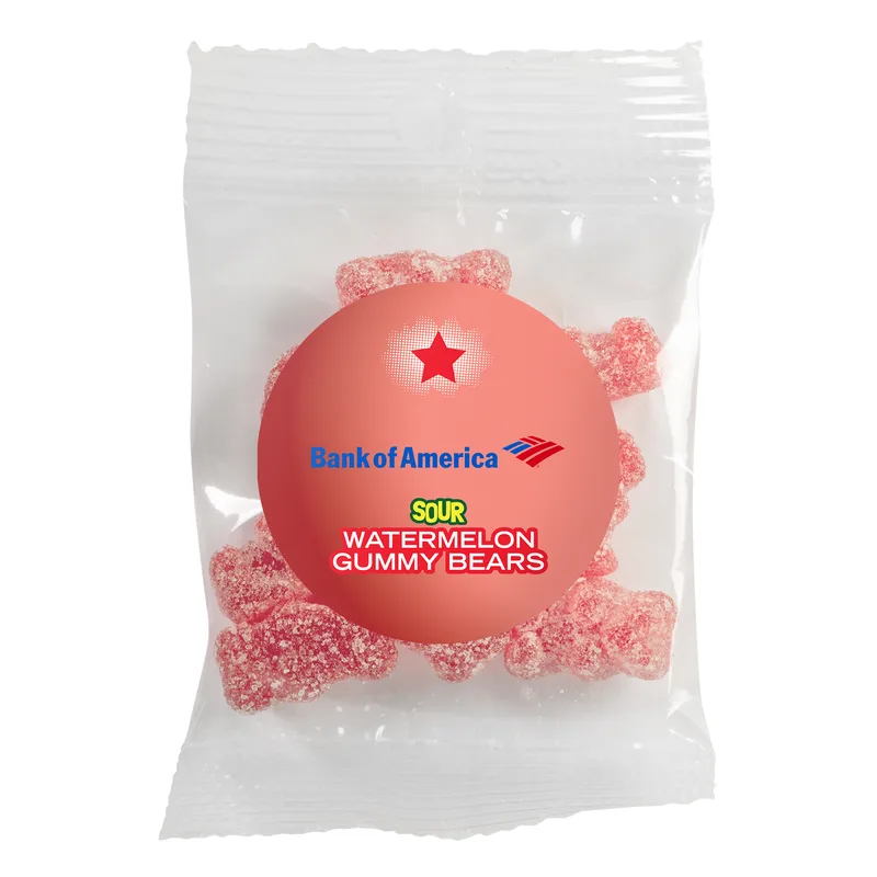 Candy By Color 1 Oz. Goody Bag with Gummy Bears view 5
