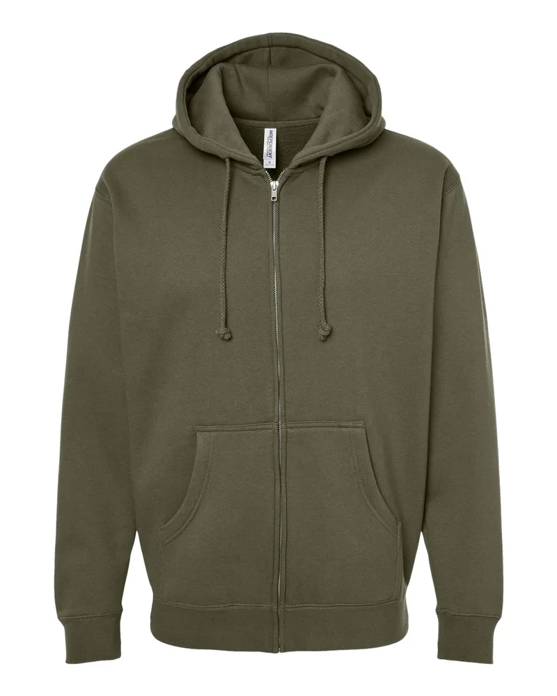 Independent Trading Co.® Unisex Heavyweight Full-Zip Hooded Sweatshirt view 3