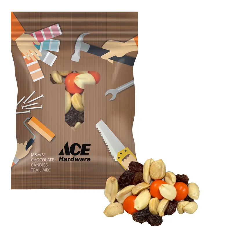 2oz Full Color Digibag with Color Choice M&M'S Trail Mix