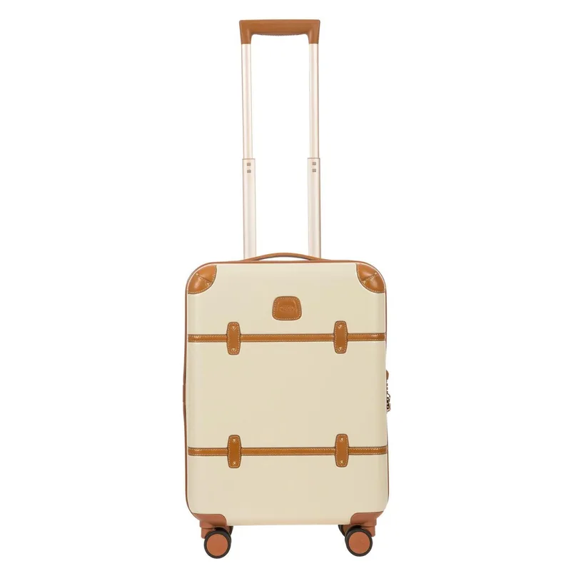 Bric's Bellagio 21" Spinner Trunk Luggage - Cream Beige