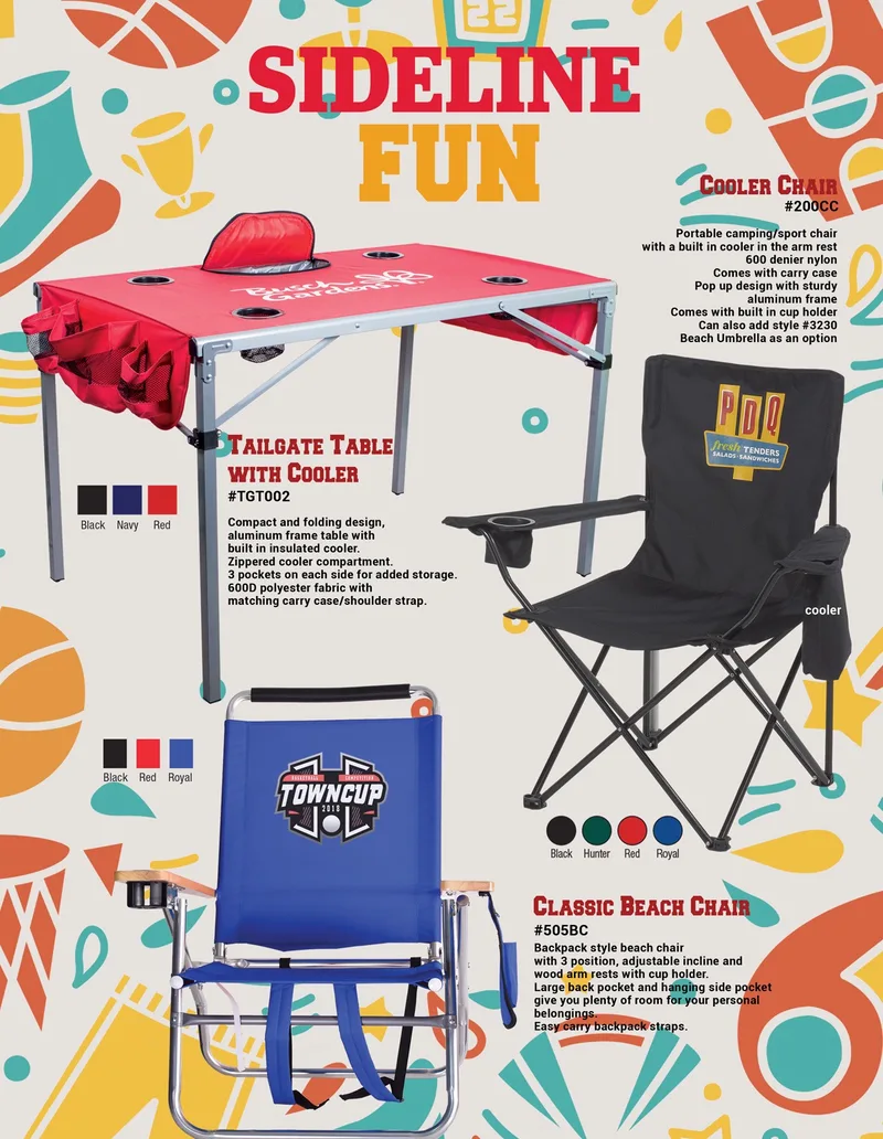 Tailgate Table with Cooler view 4