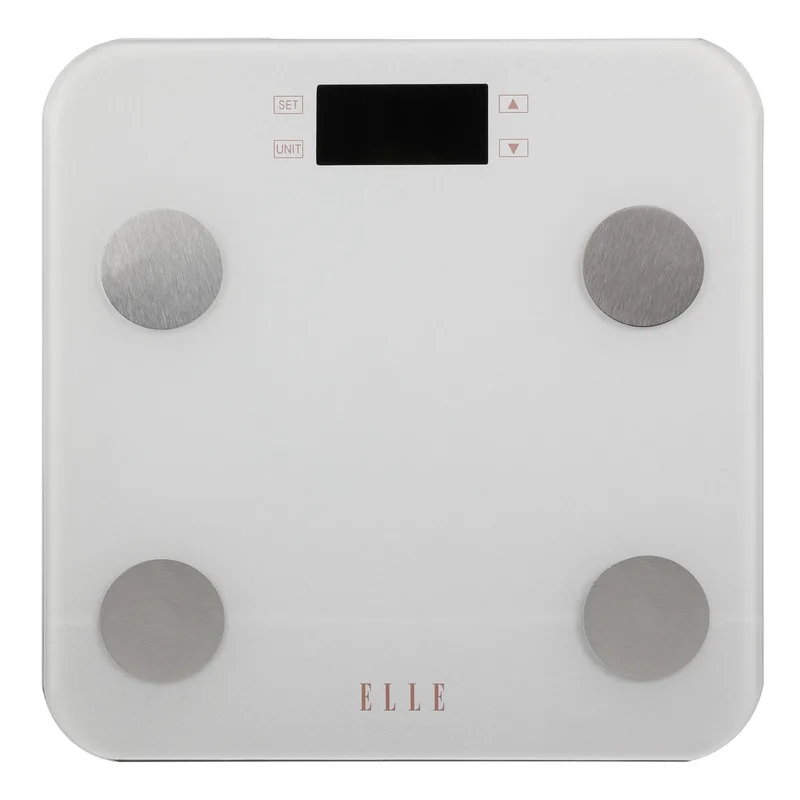 Health, Beauty & Fitness Elle Digital Bathroom Scale - Glitter Gold