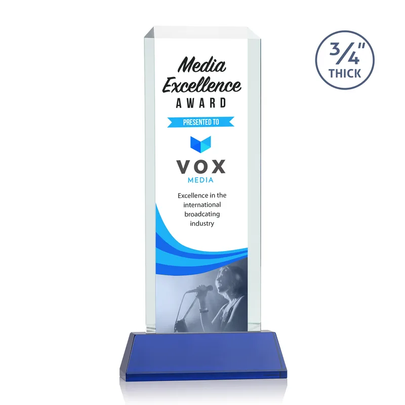 VividPrint™, Newhaven base, Blue, 7" x 14.5" x 2"