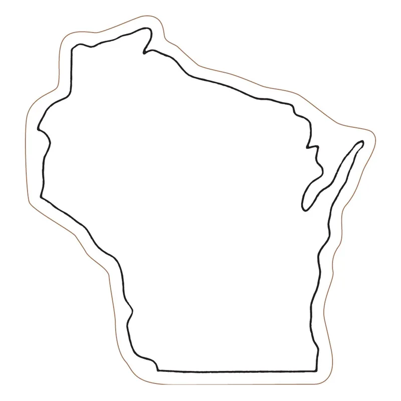 Wisconsin State Magnet view 2