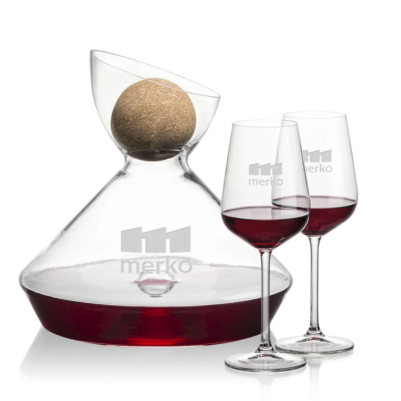 Carafe & 2 Wine