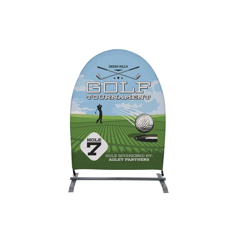 3'W x 5'H Sunrise Multisurface Sign Single-Sided Kit view 3