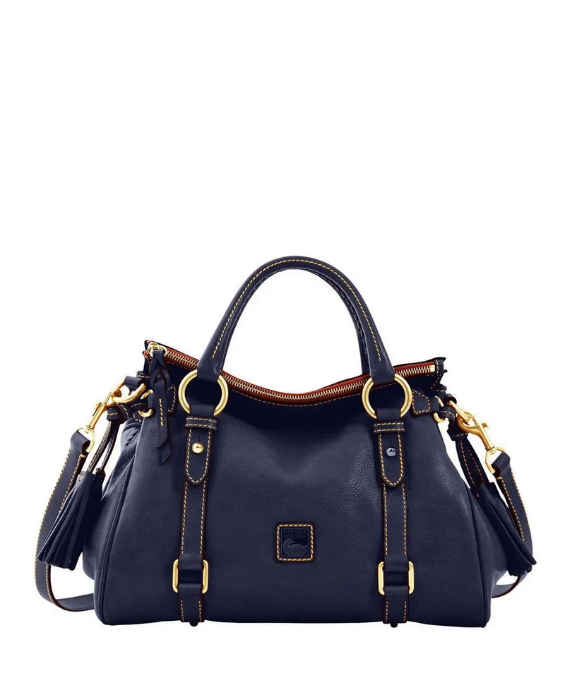 Dooney & Bourke Florentine Navy Satchel