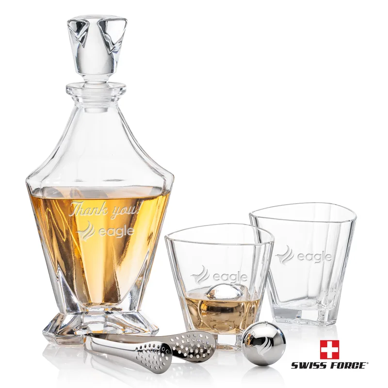 Whiskey Ball Set, Laser Engraving
