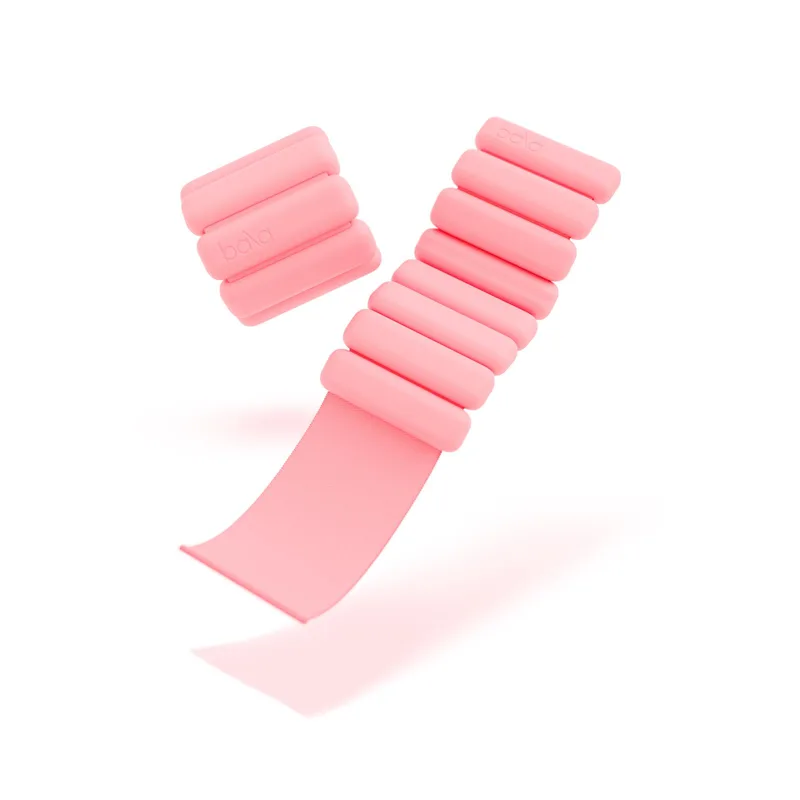 Bala Bangles 1 Lb Bangle Weights Set Of 2 - Blush Pink
