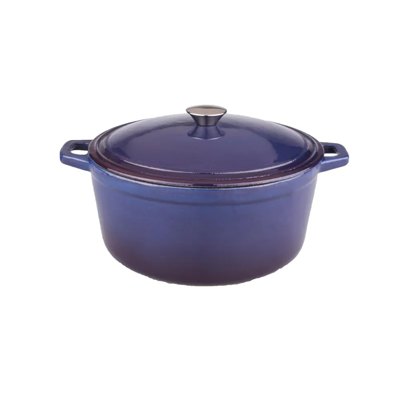 BergHoff® Neo 5Qt Cast Iron Oval Cov Dutch Oven Purple