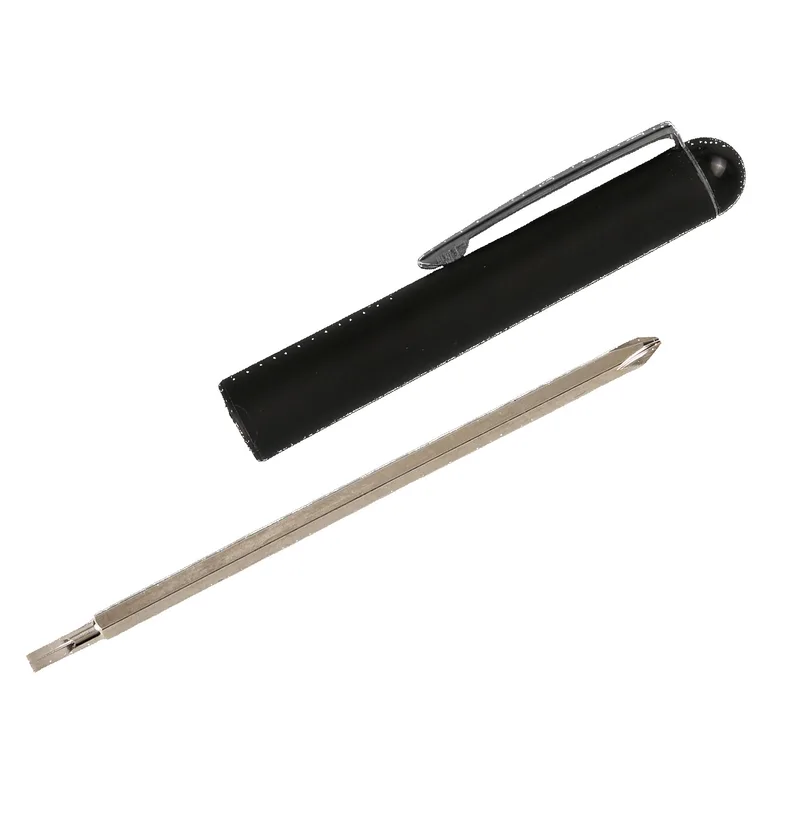 Black Blank Open