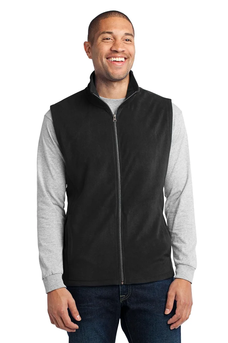 Port Authority® Microfleece Vest. view 3