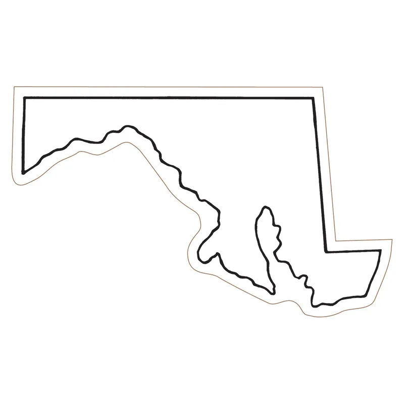 Maryland State Magnet view 2
