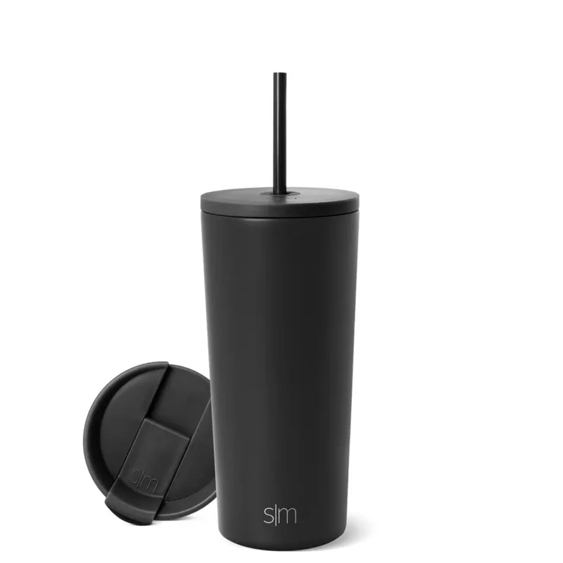 20 oz Simple Modern® Stainless Steel Double-Walled Insulated Classic Tumbler w/ Straw Lid view 6