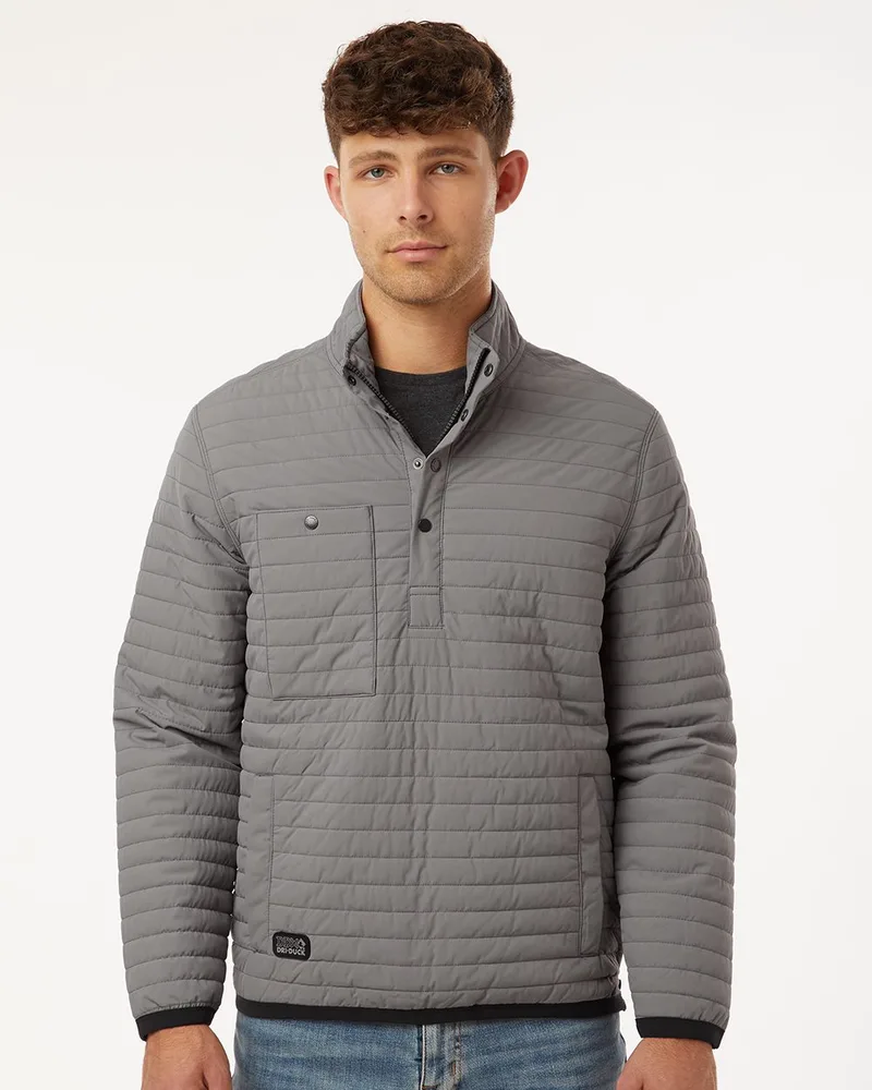 DRI DUCK® Men's Keystone Quilted Pullover Jacket view 2