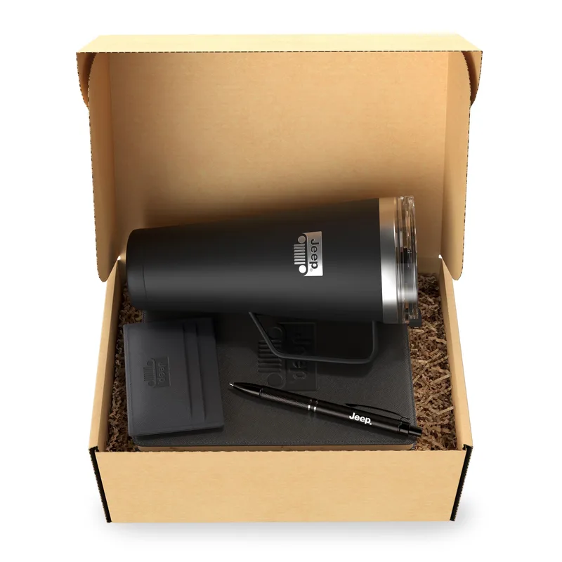 "Adventure Awaits!" 4-Piece Gift Set in an Eco Gift Box view 2