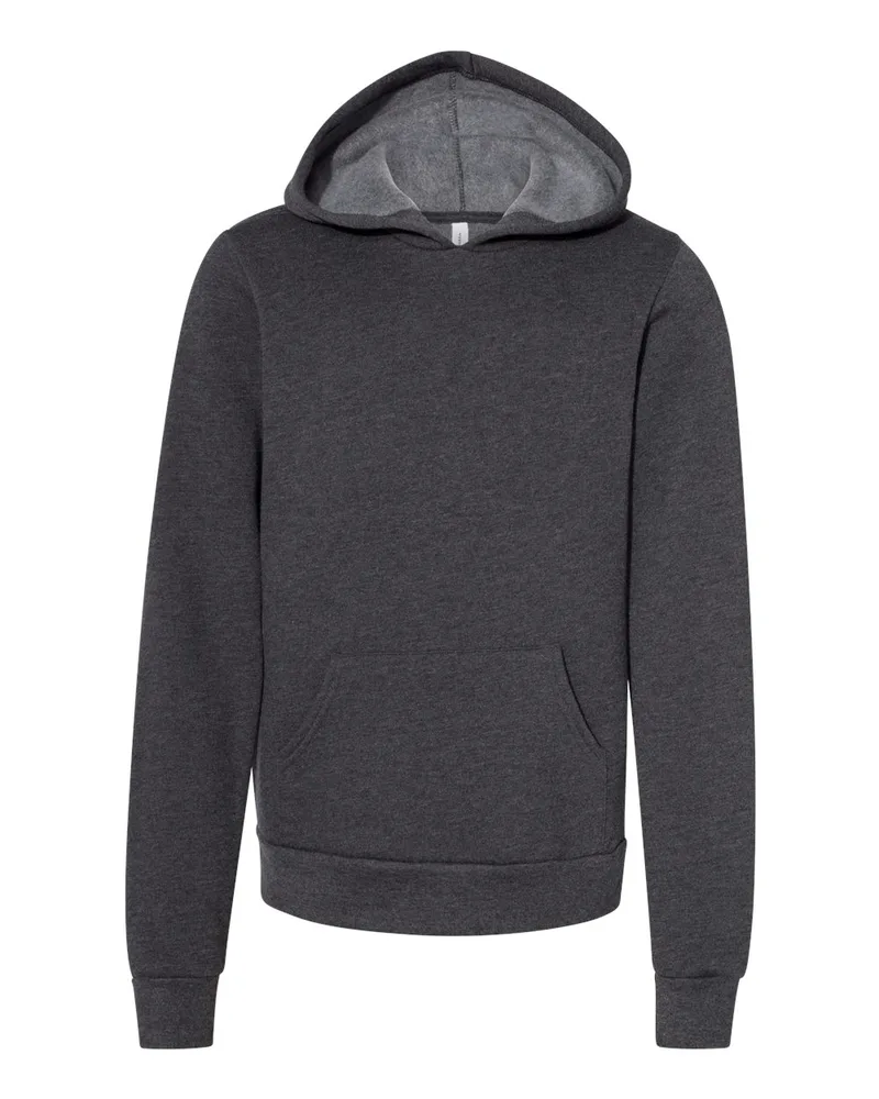 Bella + Canvas® Youth Sponge Fleece Hoodie view 3
