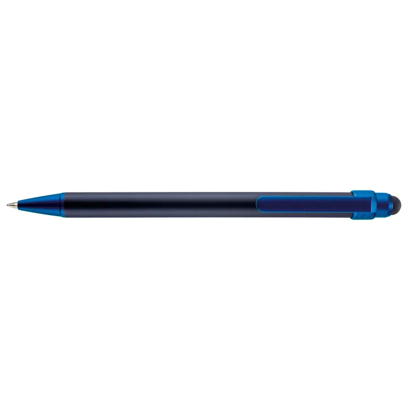 Black/Blue Blank Front View