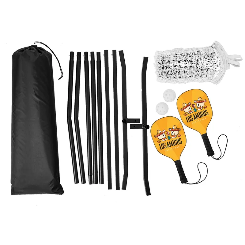 Pickleball Set, Imprinted Net & Double-Sided Paddles view 5