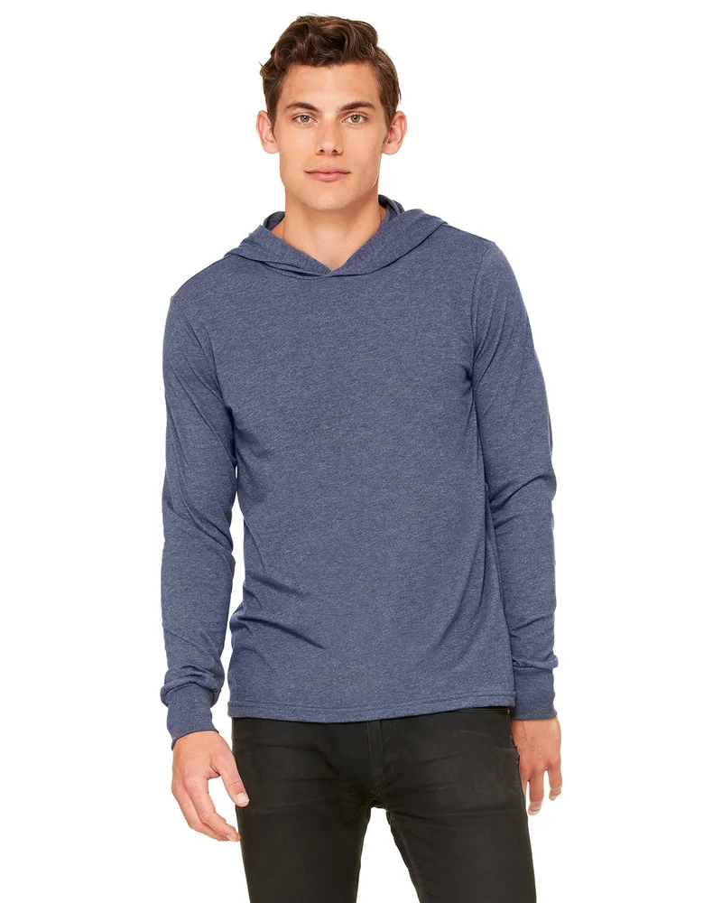 BELLA+CANVAS Unisex Jersey Long-Sleeve Hoodie view 6